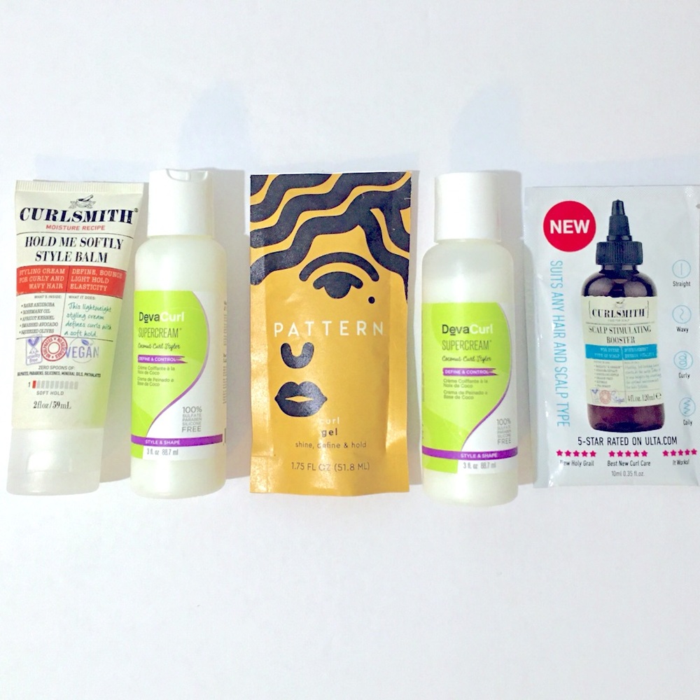 Kinky Curly Coily Wavy Hair Favorites Travel Set